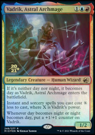 Vadrik, Astral Archmage [Innistrad: Midnight Hunt Prerelease Promos] | Devastation Store