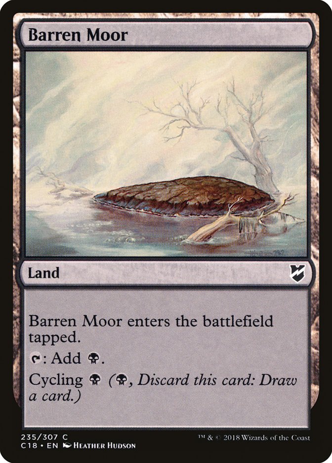 Barren Moor [Commander 2018] | Devastation Store