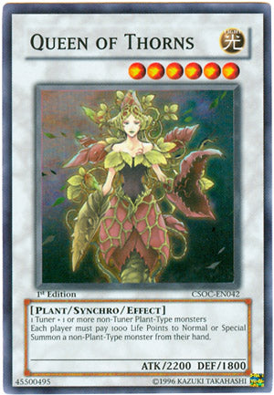 Queen of Thorns [CSOC-EN042] Super Rare | Devastation Store