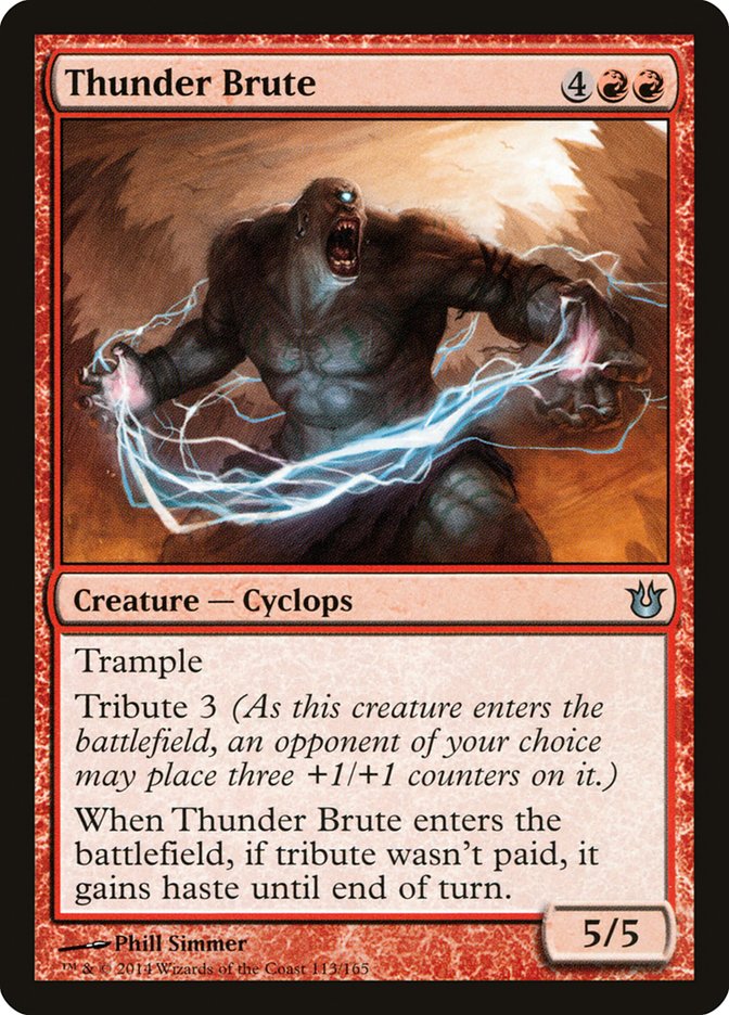 Thunder Brute [Born of the Gods] | Devastation Store
