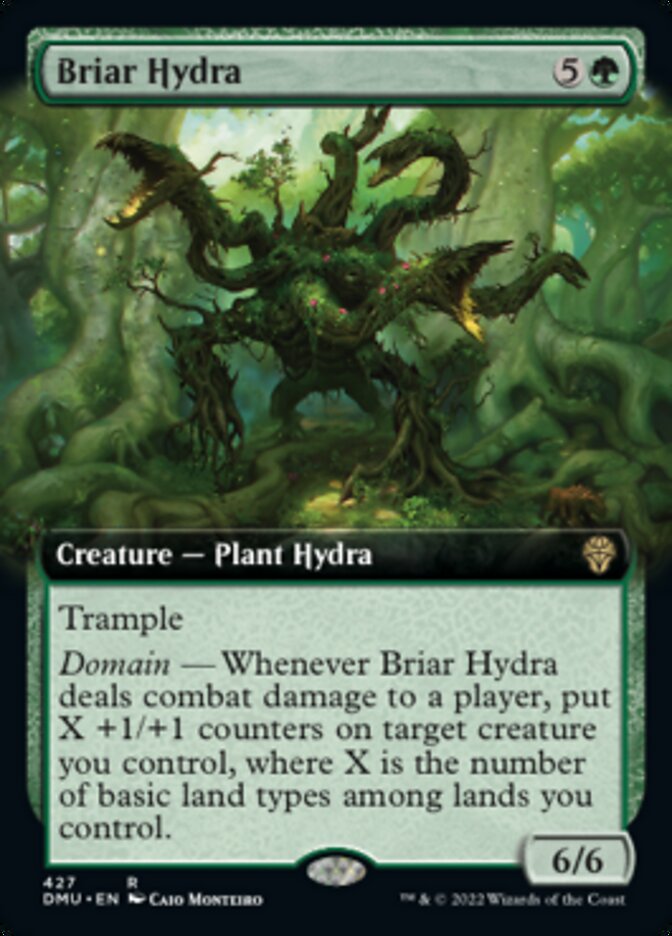 Briar Hydra (Extended Art) [Dominaria United] | Devastation Store