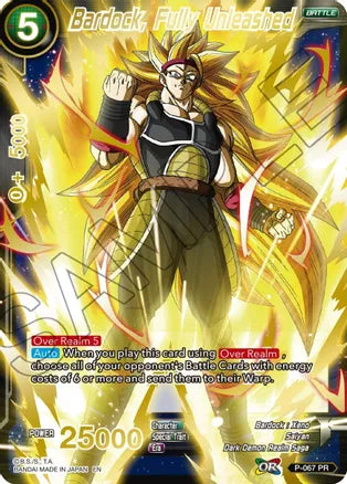 Bardock, Fully Unleashed (Gold Stamped) [P-067] | Devastation Store