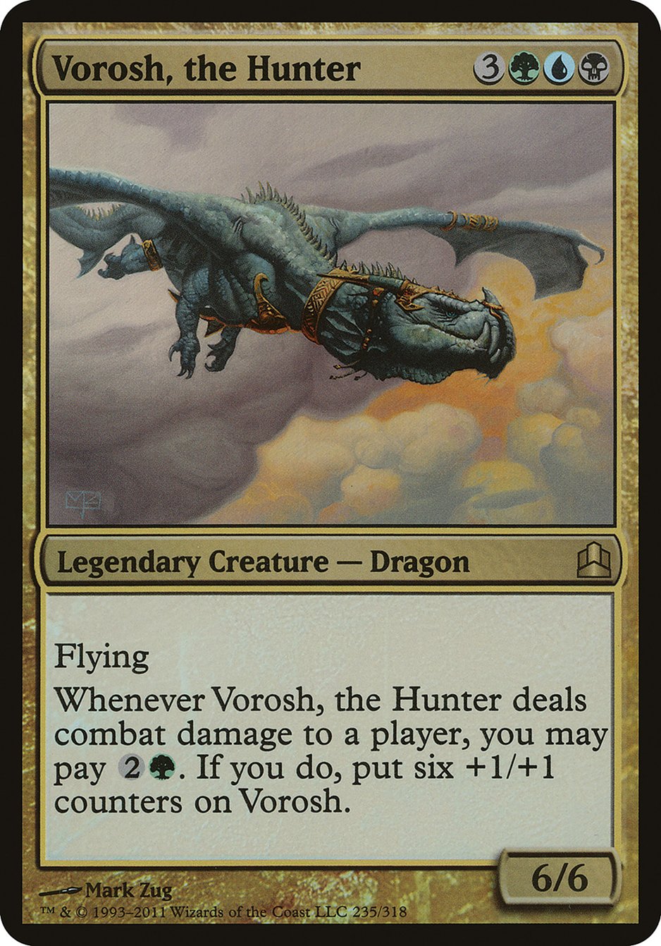 Vorosh, the Hunter (Oversized) [Commander 2011 Oversized] | Devastation Store