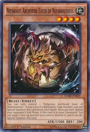 Nefarious Archfiend Eater of Nefariousness [SDMP-EN019] Common | Devastation Store