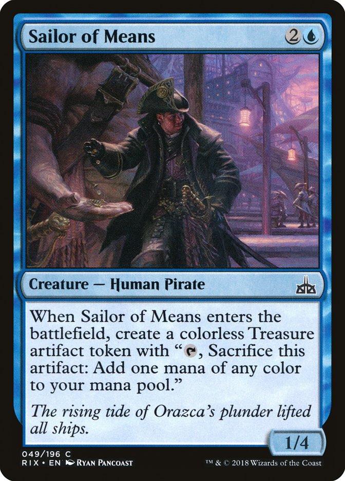 Sailor of Means [Rivals of Ixalan] | Devastation Store