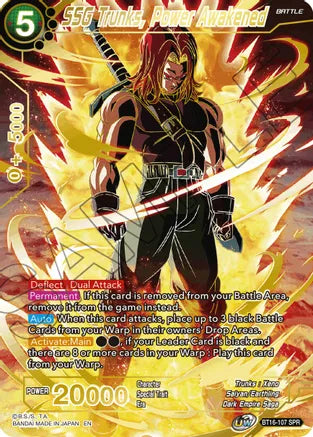 SSG Trunks, Power Awakened (SPR) [BT16-107] | Devastation Store