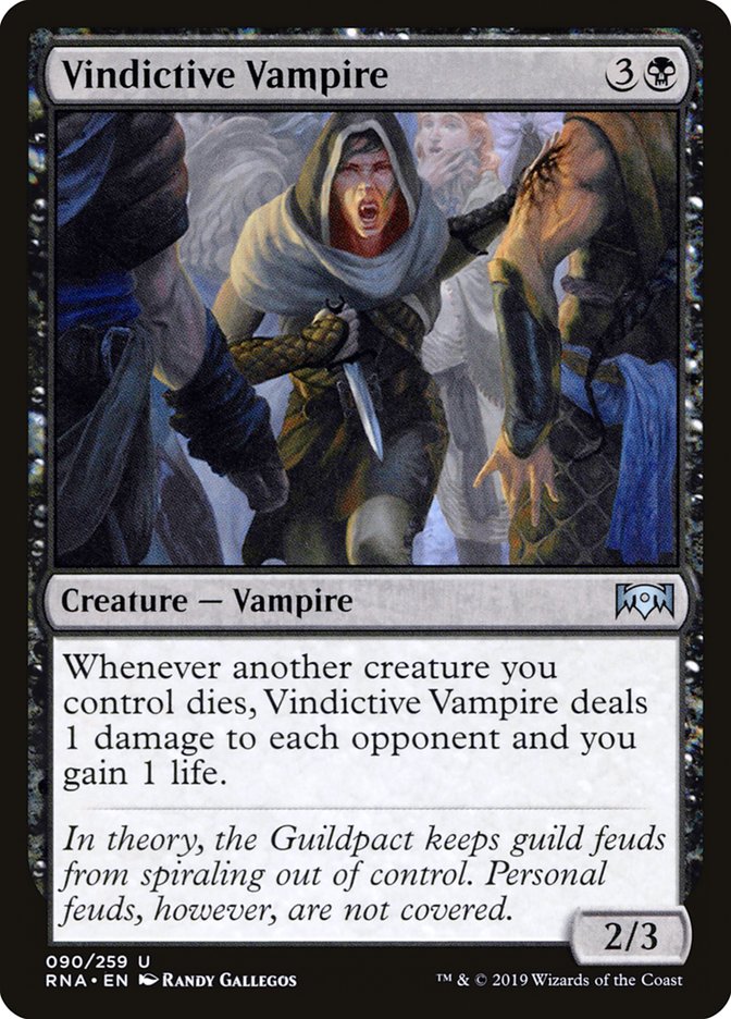 Vindictive Vampire [Ravnica Allegiance] | Devastation Store