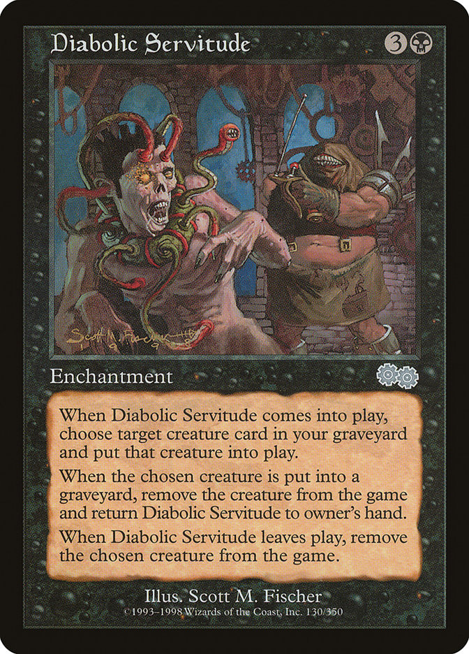 Diabolic Servitude [Urza's Saga] - Devastation Store | Devastation Store