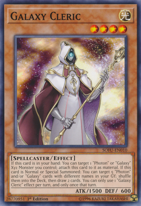Galaxy Cleric [SOFU-EN010] Common | Devastation Store