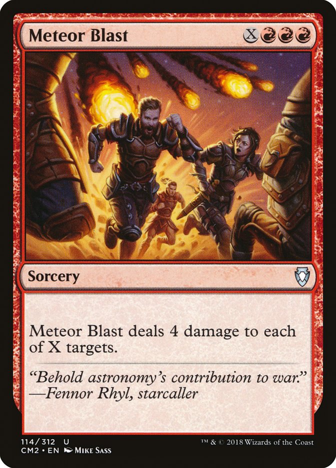 Meteor Blast [Commander Anthology Volume II] | Devastation Store