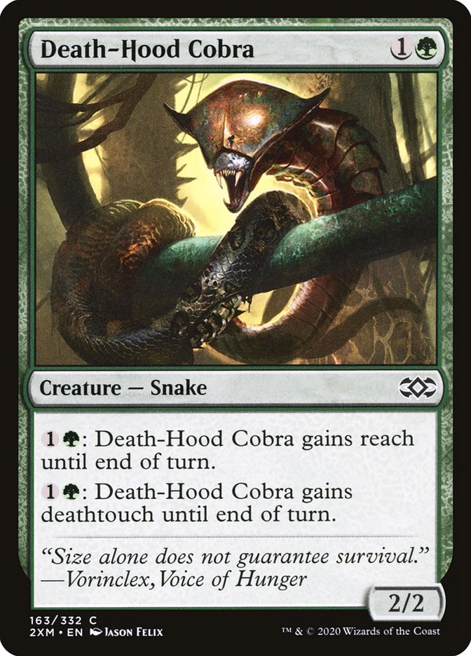 Death-Hood Cobra [Double Masters] | Devastation Store