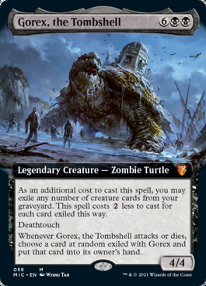 Gorex, the Tombshell (Extended) [Innistrad: Midnight Hunt Commander] | Devastation Store