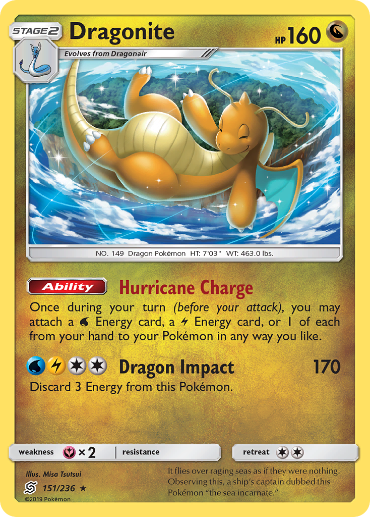 Dragonite (151/236) [Sun & Moon: Unified Minds] | Devastation Store