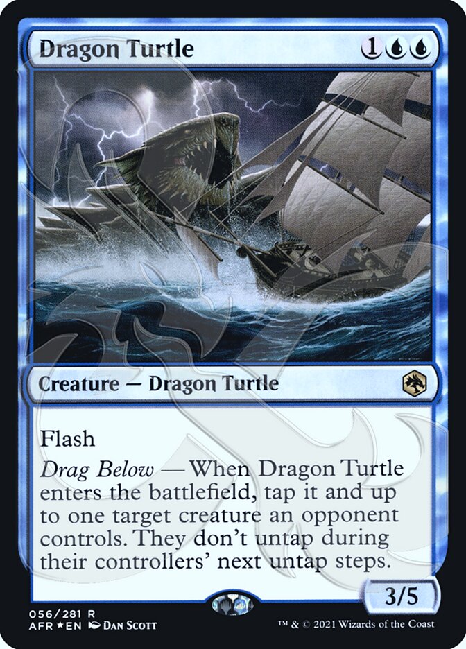 Dragon Turtle (Ampersand Promo) [Dungeons & Dragons: Adventures in the Forgotten Realms Promos] | Devastation Store