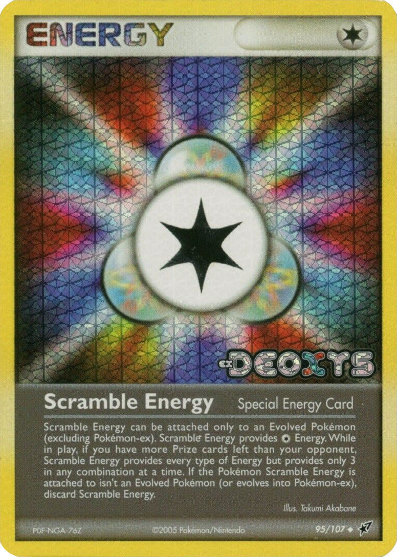 Scramble Energy (95/107) (Stamped) [EX: Deoxys] | Devastation Store