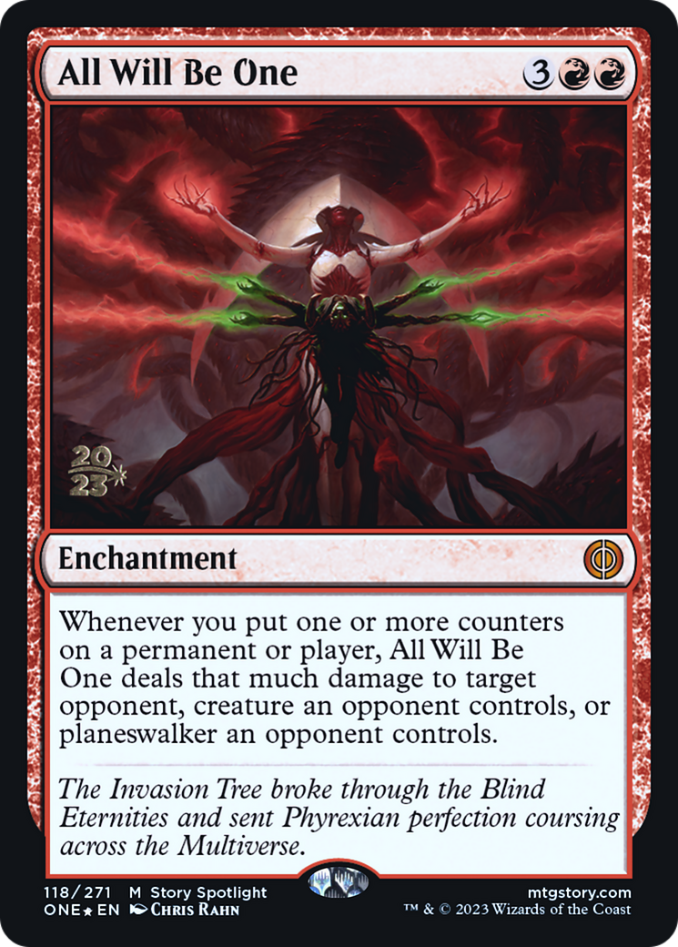 All Will Be One [Phyrexia: All Will Be One Prerelease Promos] | Devastation Store