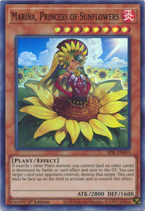 Marina, Princess of Sunflowers [SESL-EN053] Super Rare | Devastation Store