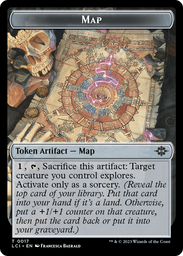 Map Token [The Lost Caverns of Ixalan Tokens] | Devastation Store