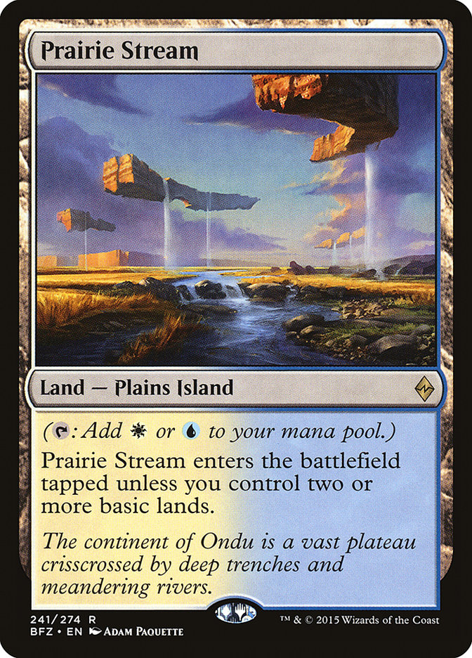 Prairie Stream [Battle for Zendikar] | Devastation Store