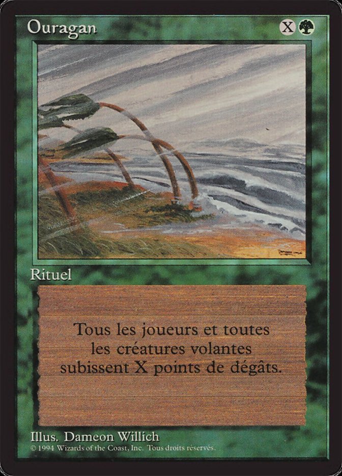Hurricane [Foreign Black Border] | Devastation Store