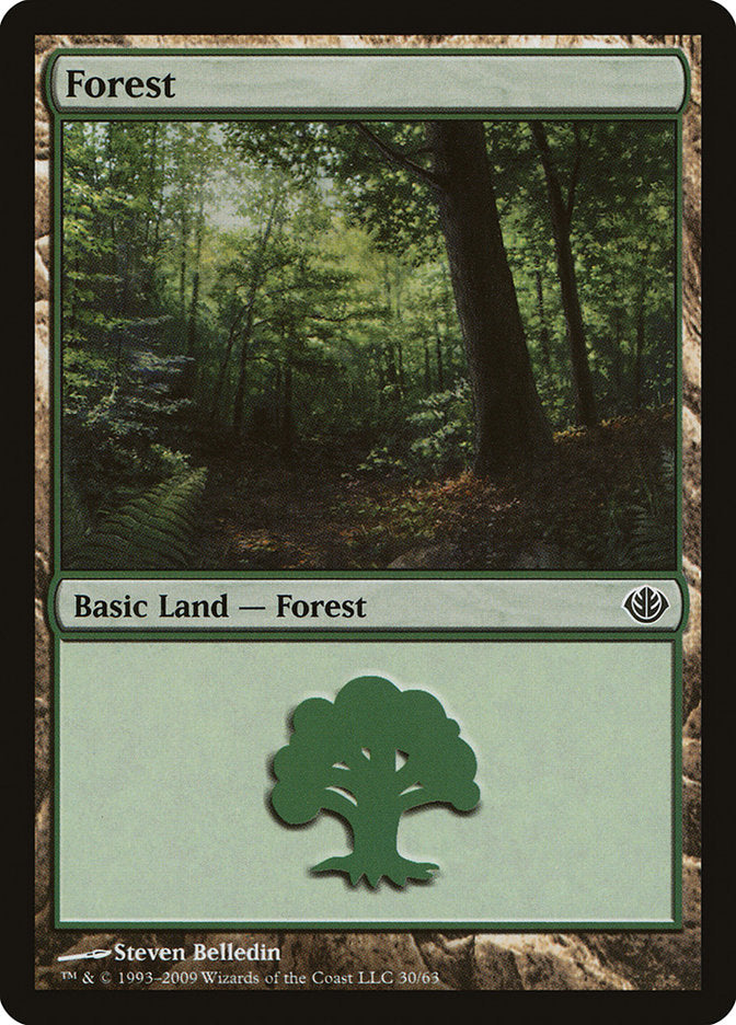 Forest (30) [Duel Decks: Garruk vs. Liliana] | Devastation Store