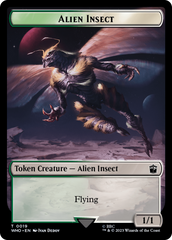 Alien Insect // Mutant Double-Sided Token [Doctor Who Tokens] | Devastation Store