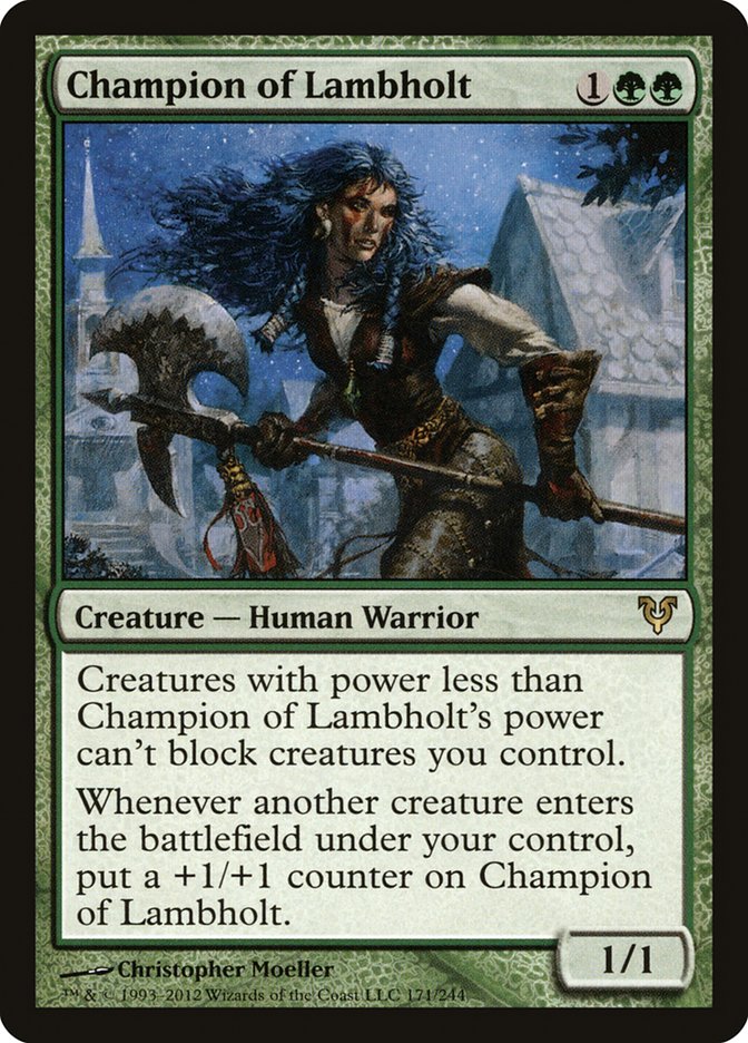 Champion of Lambholt [Avacyn Restored] | Devastation Store
