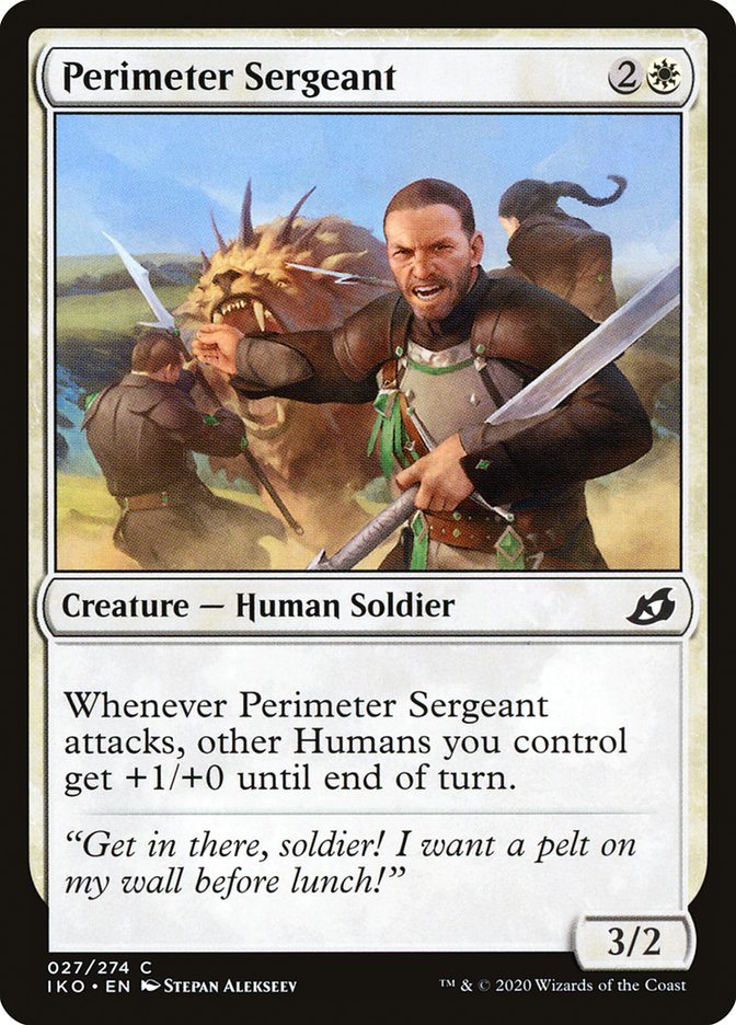 Perimeter Sergeant [Ikoria: Lair of Behemoths] | Devastation Store
