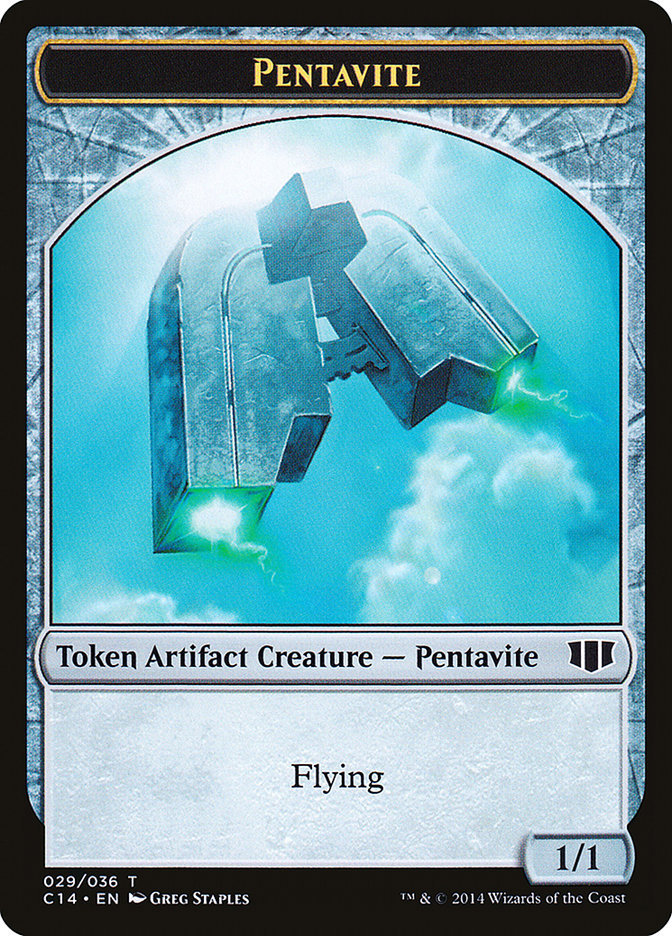 Myr // Pentavite Double-sided Token [Commander 2014 Tokens] | Devastation Store