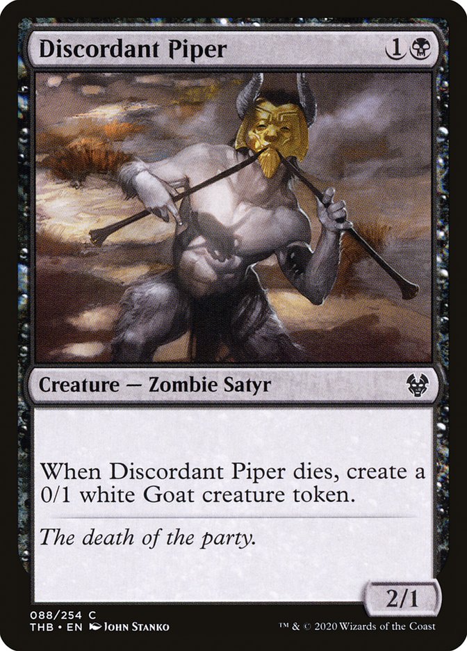 Discordant Piper [Theros Beyond Death] | Devastation Store