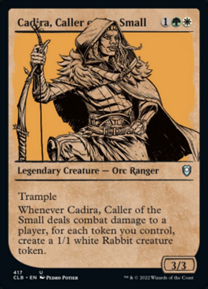 Cadira, Caller of the Small (Showcase) [Commander Legends: Battle for Baldur's Gate] | Devastation Store