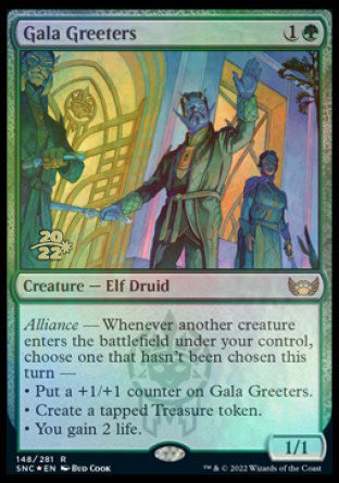 Gala Greeters [Streets of New Capenna Prerelease Promos] | Devastation Store