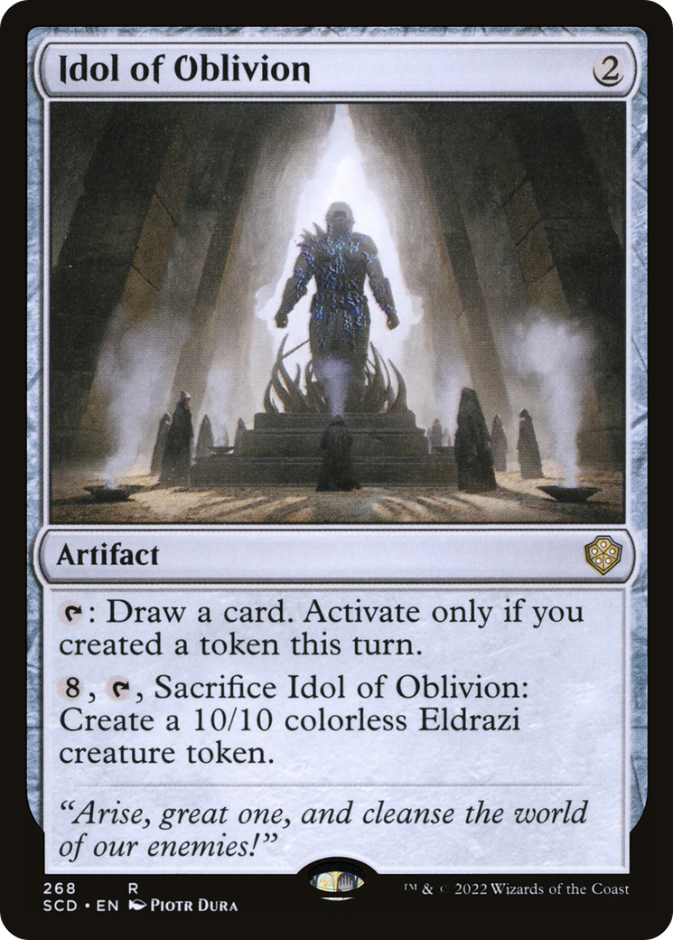 Idol of Oblivion [Starter Commander Decks] | Devastation Store