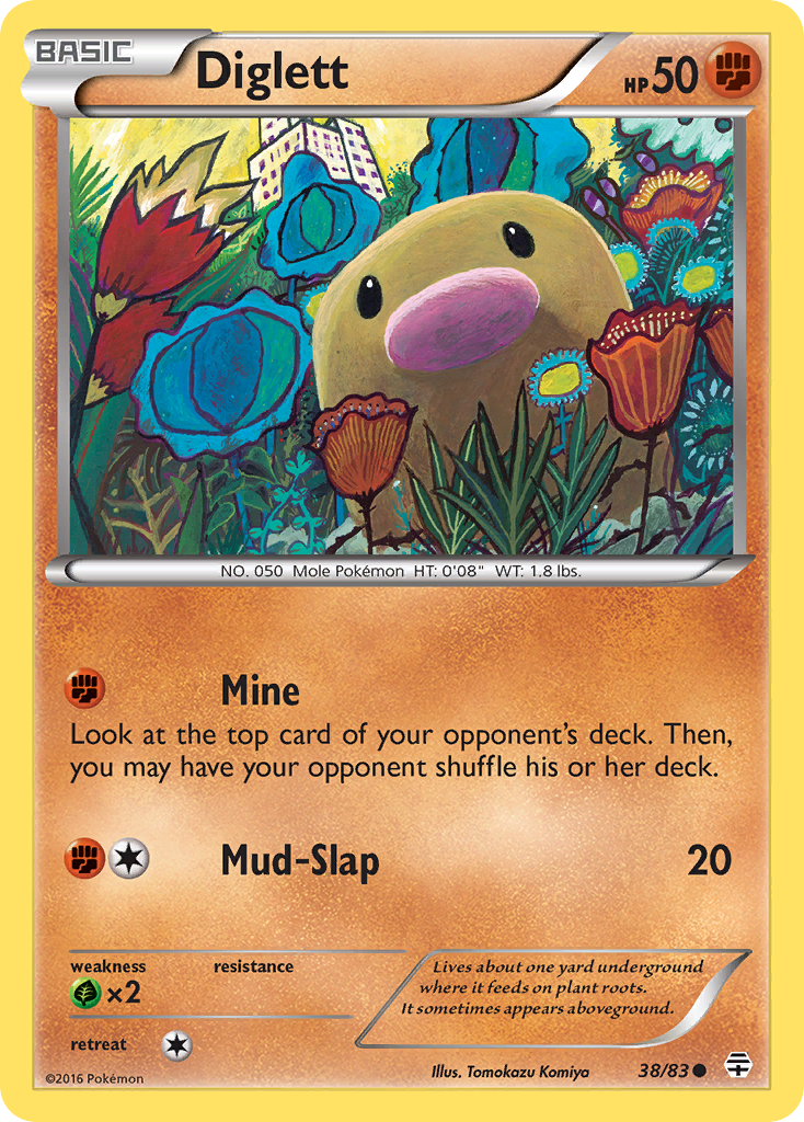 Diglett (38/83) [XY: Generations] | Devastation Store