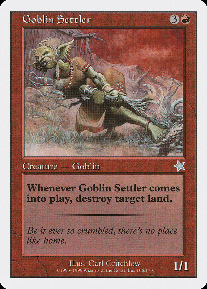Goblin Settler [Starter 1999] | Devastation Store