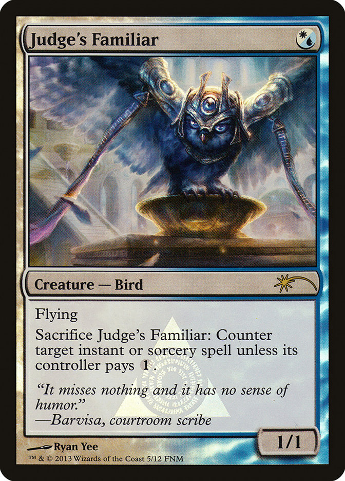 Judge's Familiar [Friday Night Magic 2013] | Devastation Store