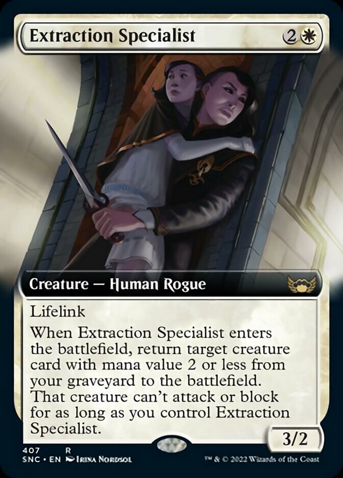 Extraction Specialist (Extended Art) [Streets of New Capenna] | Devastation Store