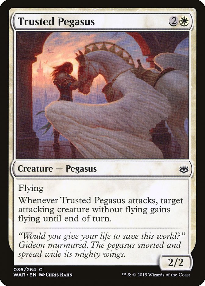 Trusted Pegasus [War of the Spark] | Devastation Store