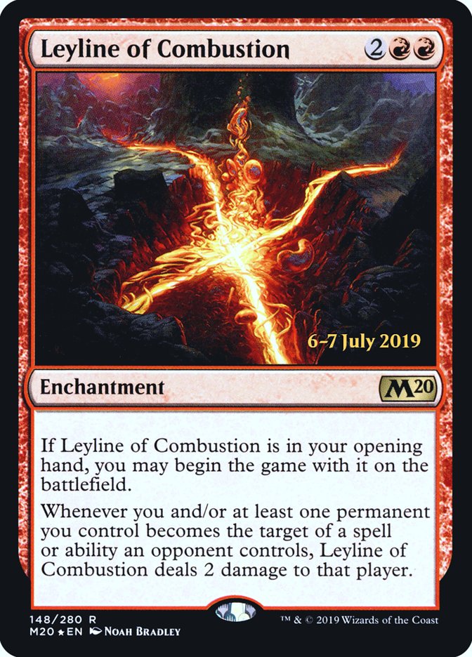 Leyline of Combustion  [Core Set 2020 Prerelease Promos] | Devastation Store