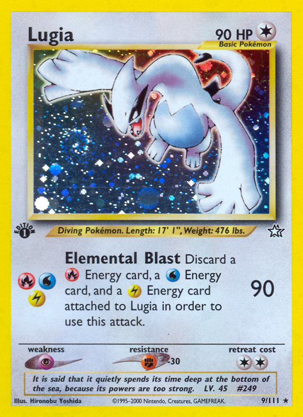 Lugia (9/111) [Neo Genesis 1st Edition] | Devastation Store