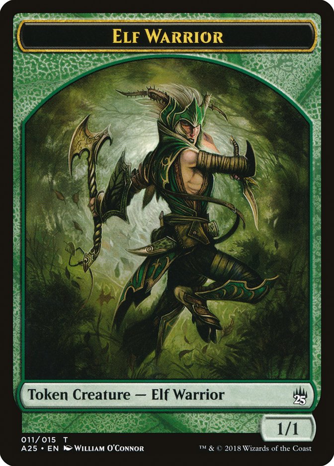 Elf Warrior [Masters 25 Tokens] | Devastation Store