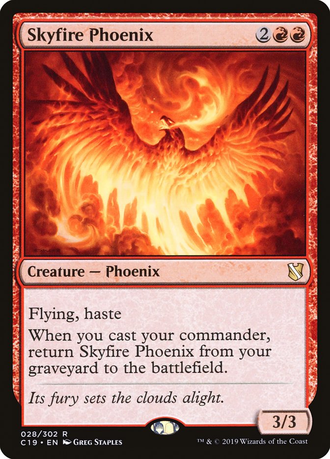 Skyfire Phoenix [Commander 2019] | Devastation Store