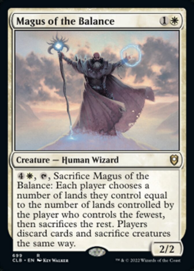 Magus of the Balance [Commander Legends: Battle for Baldur's Gate] | Devastation Store