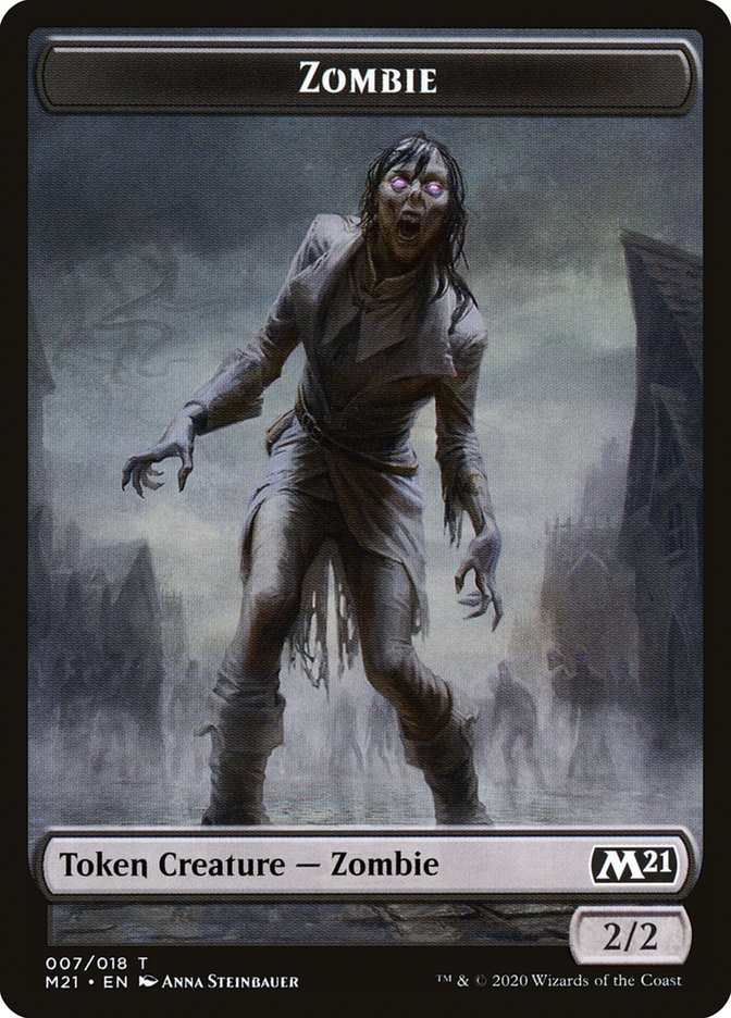 Zombie [Core Set 2021 Tokens] | Devastation Store