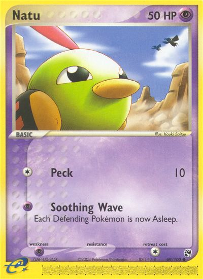 Natu (69/100) [EX: Sandstorm] | Devastation Store