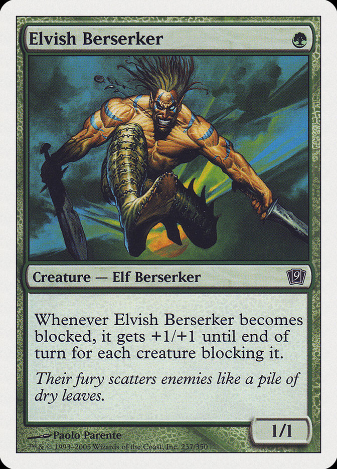 Elvish Berserker [Ninth Edition] - Devastation Store | Devastation Store