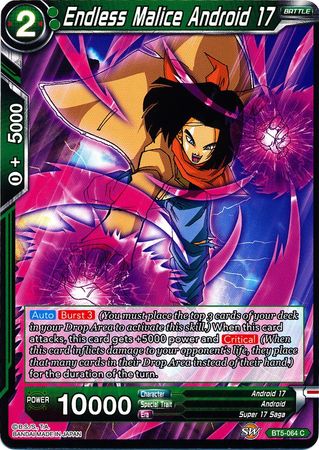 Endless Malice Android 17 (BT5-064) [Miraculous Revival] | Devastation Store