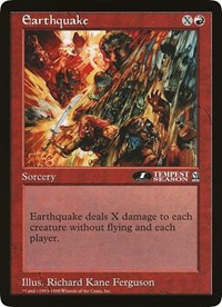 Earthquake (Oversized) [Oversize Cards] | Devastation Store