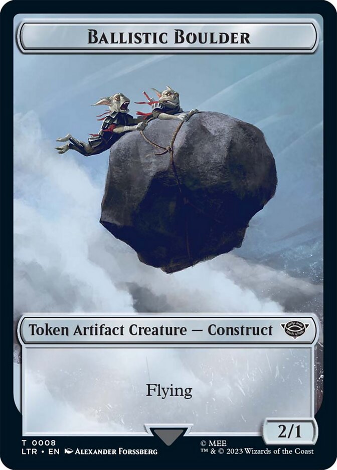 Ballistic Boulder Token [The Lord of the Rings: Tales of Middle-Earth Tokens] | Devastation Store