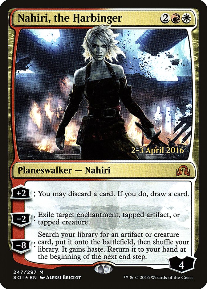 Nahiri, the Harbinger [Shadows over Innistrad Prerelease Promos] - Devastation Store | Devastation Store